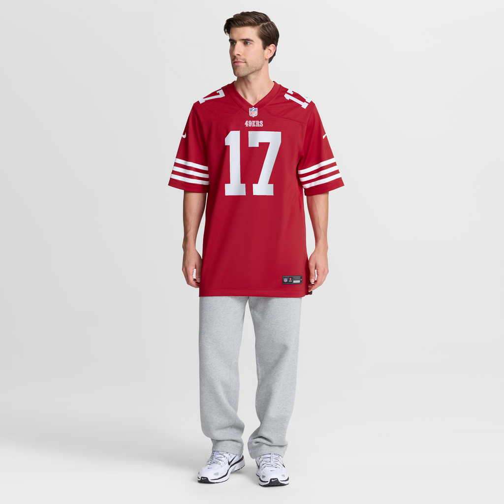 Jordan Watkins San Francisco 49ers Team Game Jersey - Scarlet