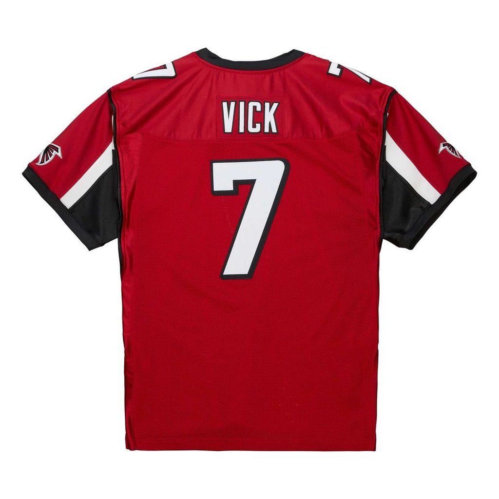 Michael Vick Atlanta Falcons 2003 Authentic Throwback Retired Player Jersey - Red