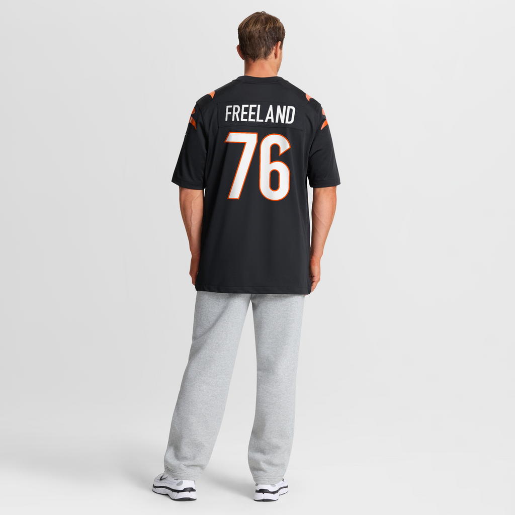 Blake Freeland Cincinnati Bengals Team Game Jersey - Black