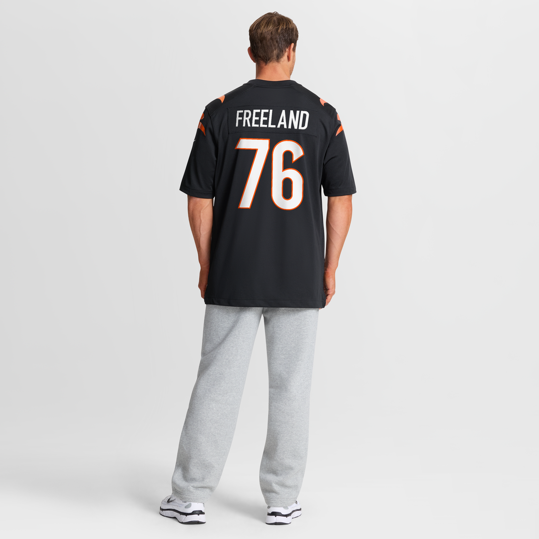 Blake Freeland Cincinnati Bengals Team Game Jersey - Black
