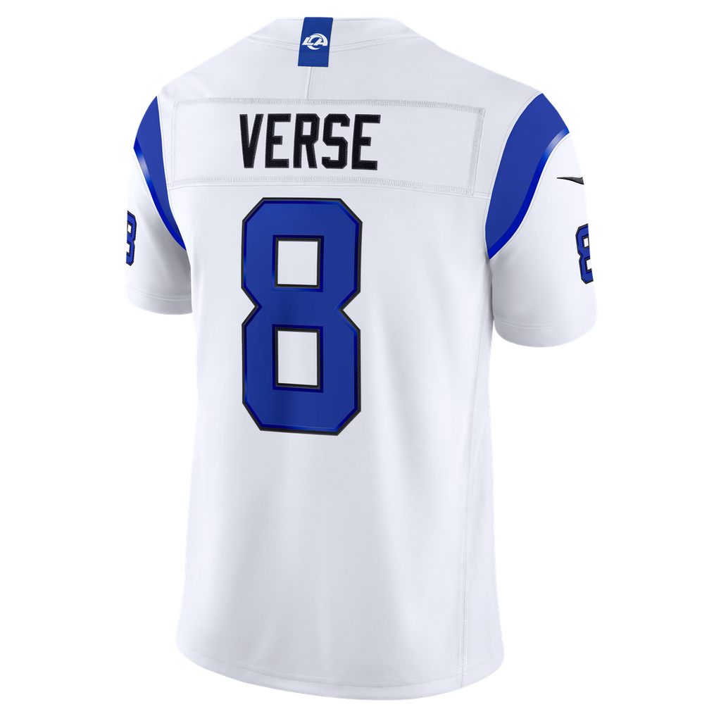 Jared Verse Los Angeles Rams Alternate Fearsome White Vapor F.U.S.E. Stitched Limited Jersey - White