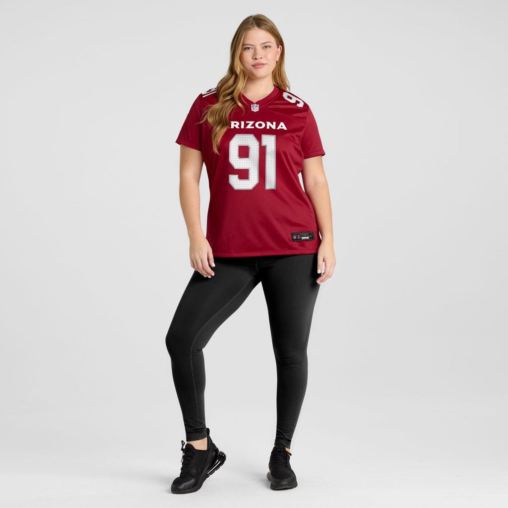 L.J. Collier Arizona Cardinals Women's Game Jersey - Cardinal
