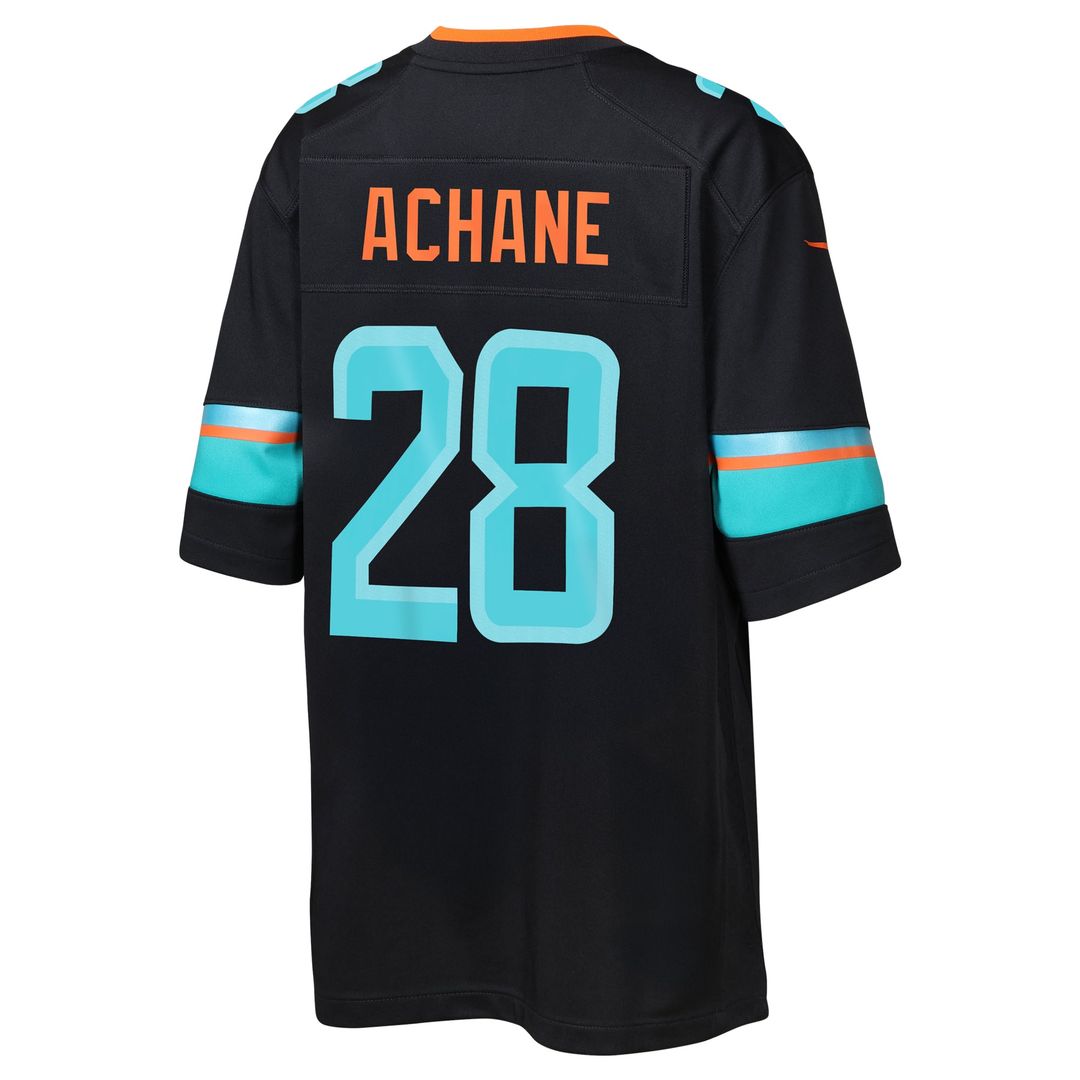 De’Von Achane Miami Dolphins Youth Rivalries Collection Game Jersey - Navy
