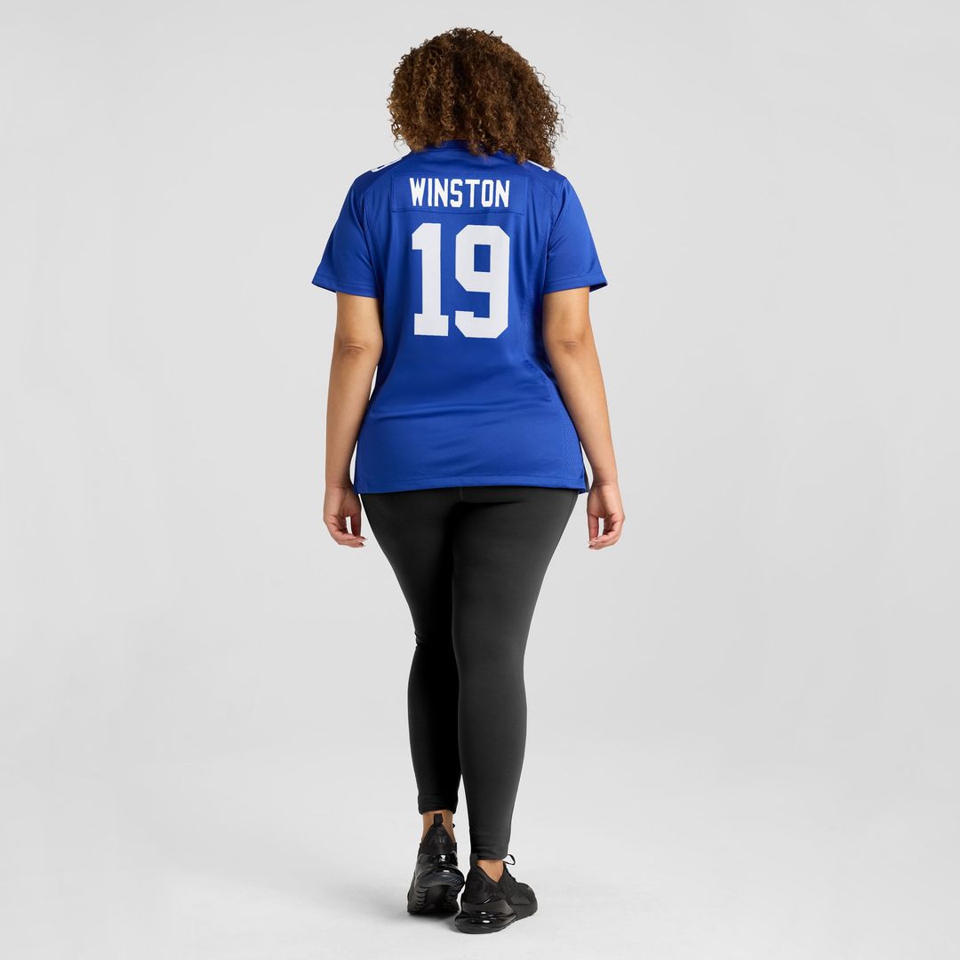 Jameis Winston New York Giants Women's Team Game Jersey - Royal