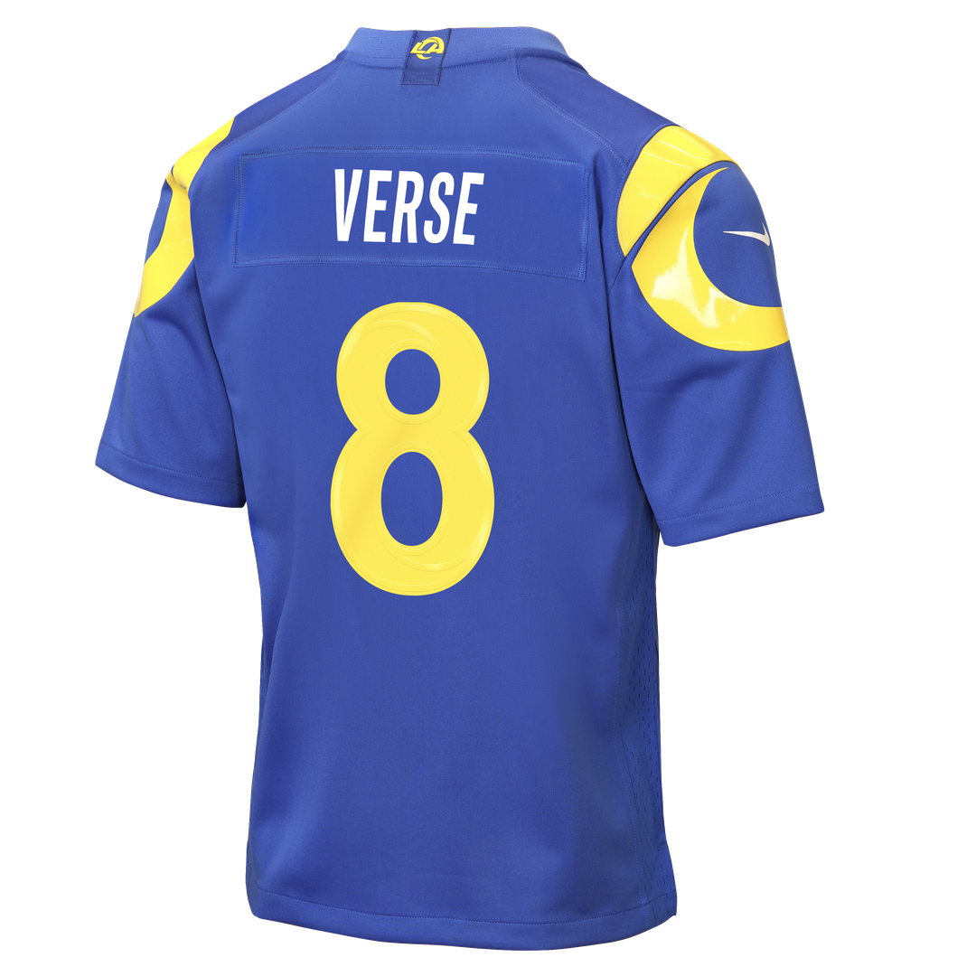 Jared Verse Los Angeles Rams Youth Game Jersey - Royal