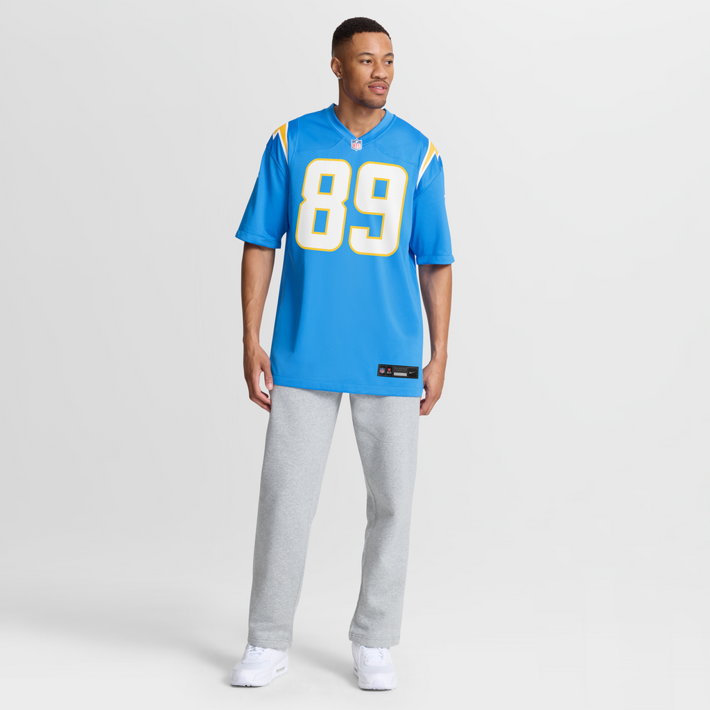 Will Dissly Los Angeles Chargers Team Game Jersey - Powder Blue