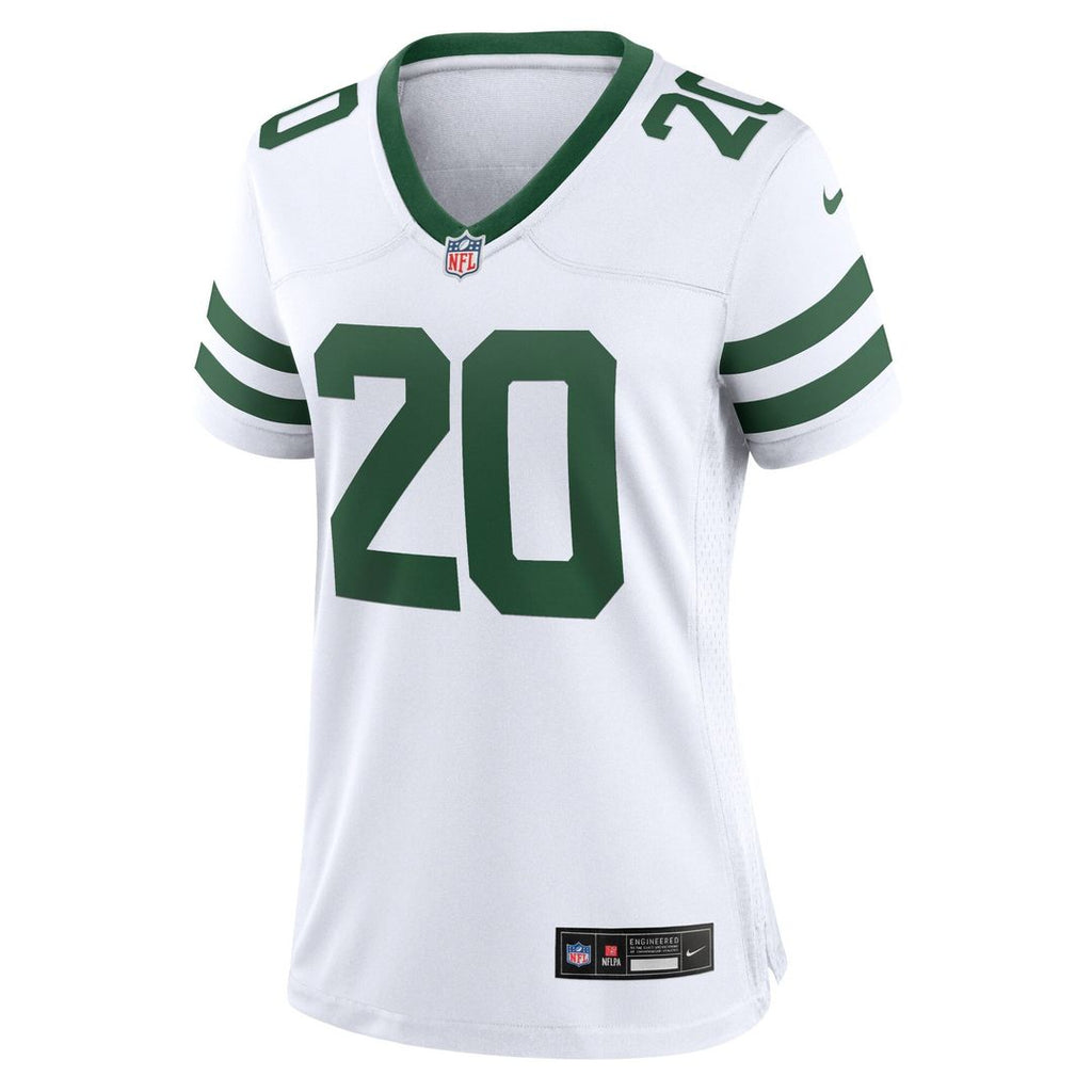 Breece Hall New York Jets Women's Game Jersey - Legacy White