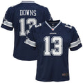 Caleb Downs Dallas Cowboys Youth Team Game Jersey - Navy