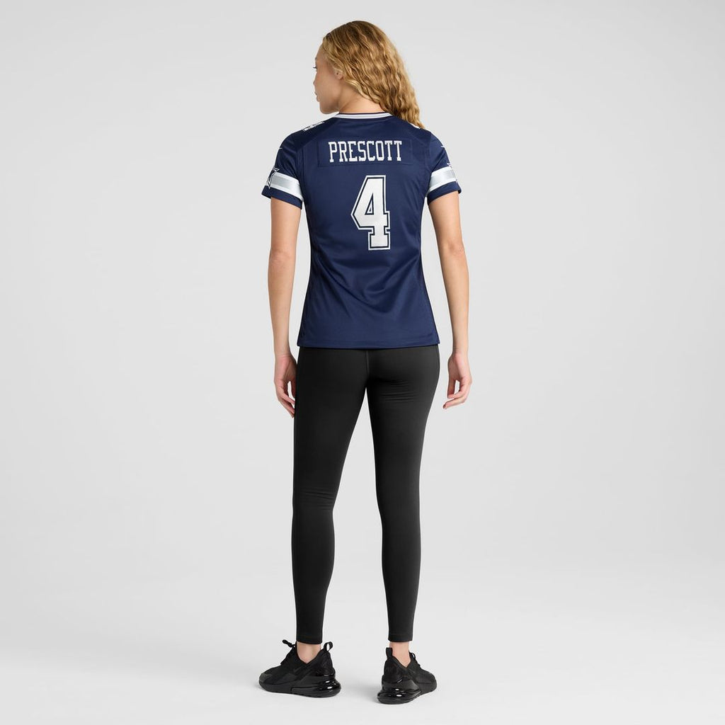 Dak Prescott Dallas Cowboys Women's Game Team Jersey - Navy