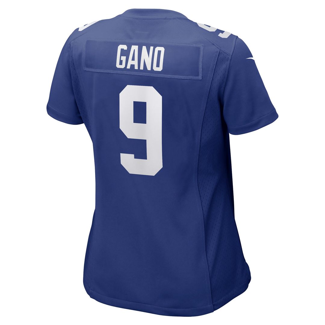 Graham Gano New York Giants Women's Team Game Player Jersey - Royal