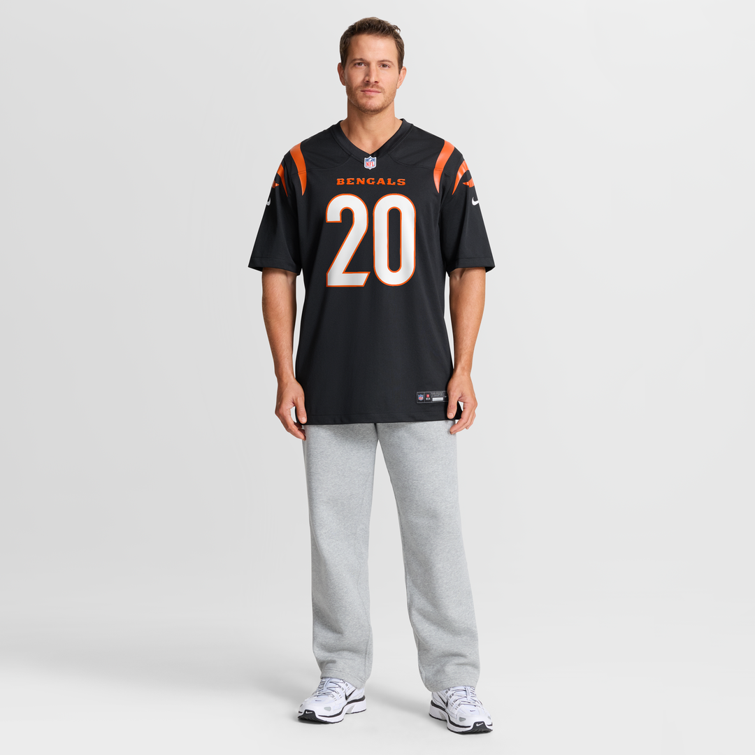 Lemar Parrish Cincinnati Bengals Team Retired Game Jersey - Black