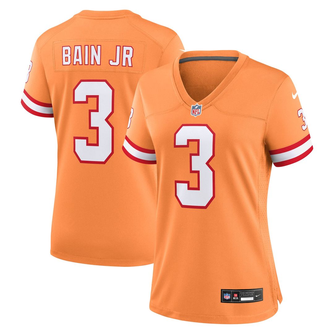 Rueben Bain Jr. Tampa Bay Buccaneers Women's Alternate Game Jersey - Creamsicle
