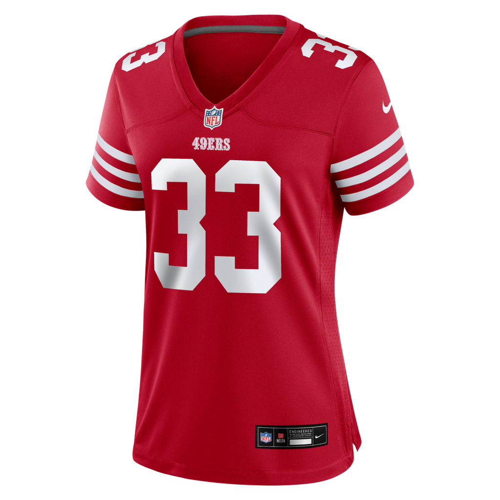 Roger Craig San Francisco 49ers Women's Team Retired Game Jersey - Scarlet