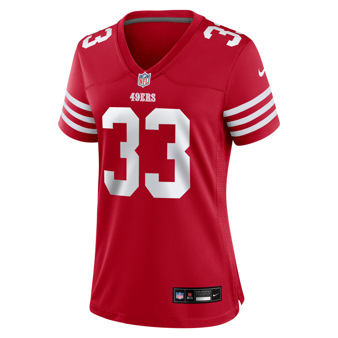 Roger Craig San Francisco 49ers Women's Team Retired Game Jersey - Scarlet