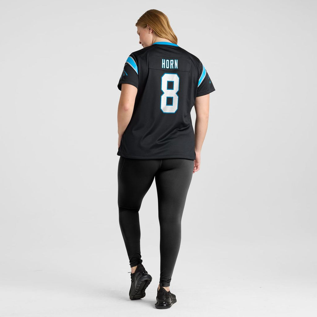 Jaycee Horn Carolina Panthers Women's Player Jersey - Black