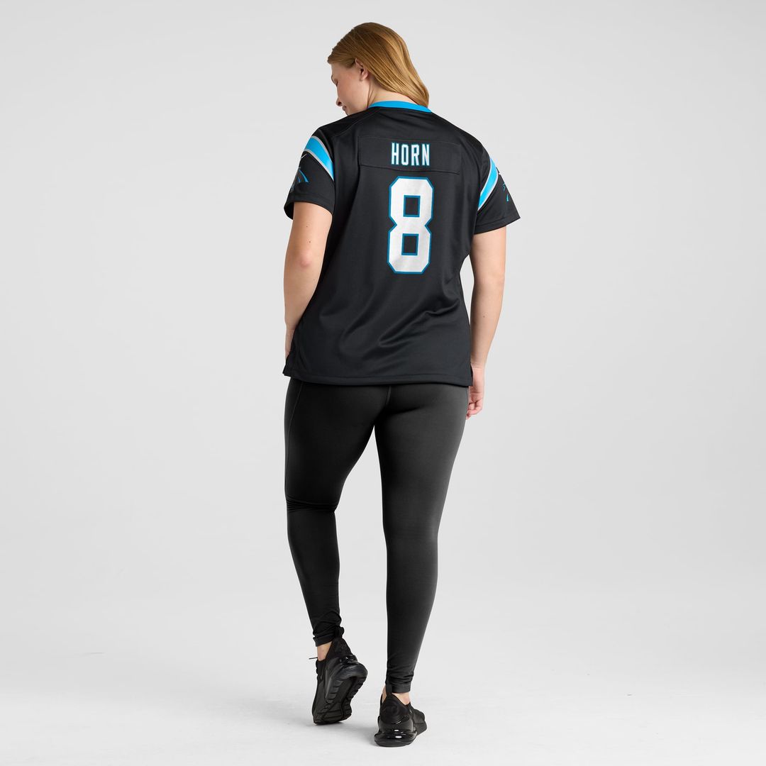 Jaycee Horn Carolina Panthers Women's Player Jersey - Black