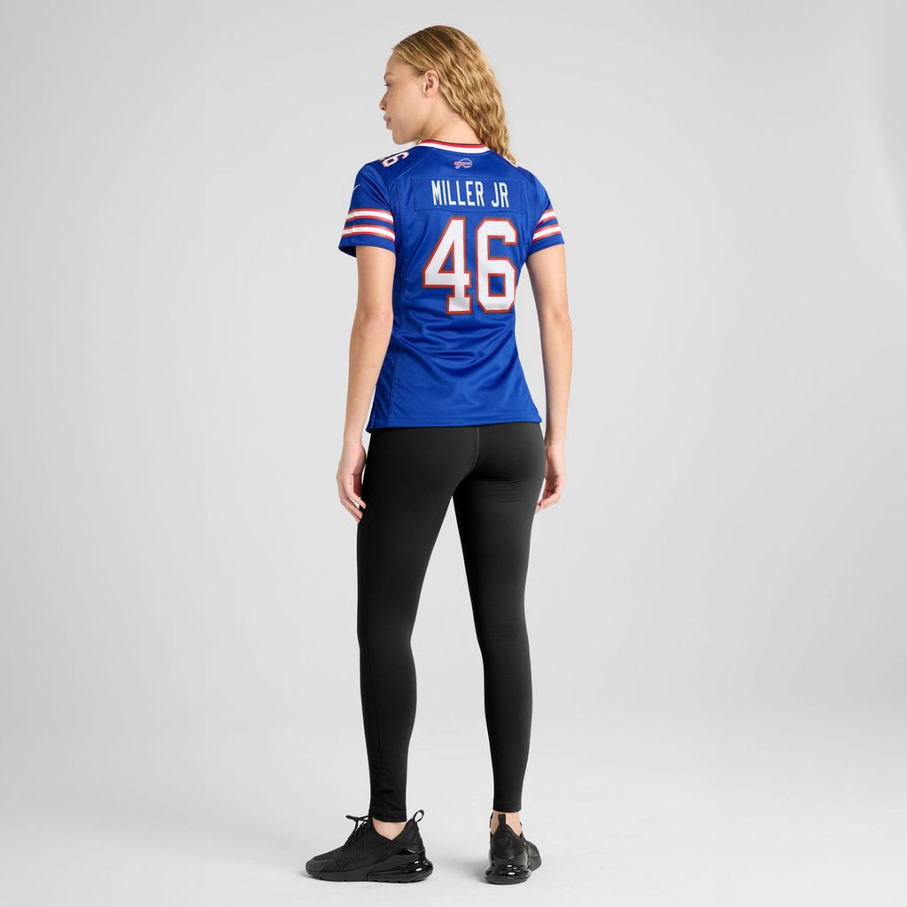 DJ Miller Jr. Buffalo Bills Women's Team Game Jersey - Royal