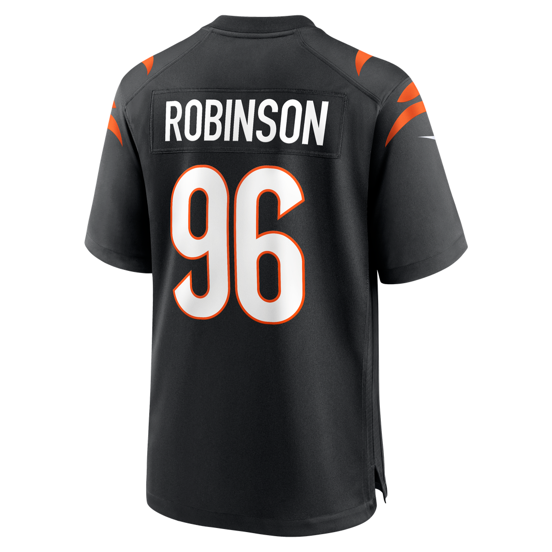 Landon Robinson Cincinnati Bengals Team Game Jersey - Black