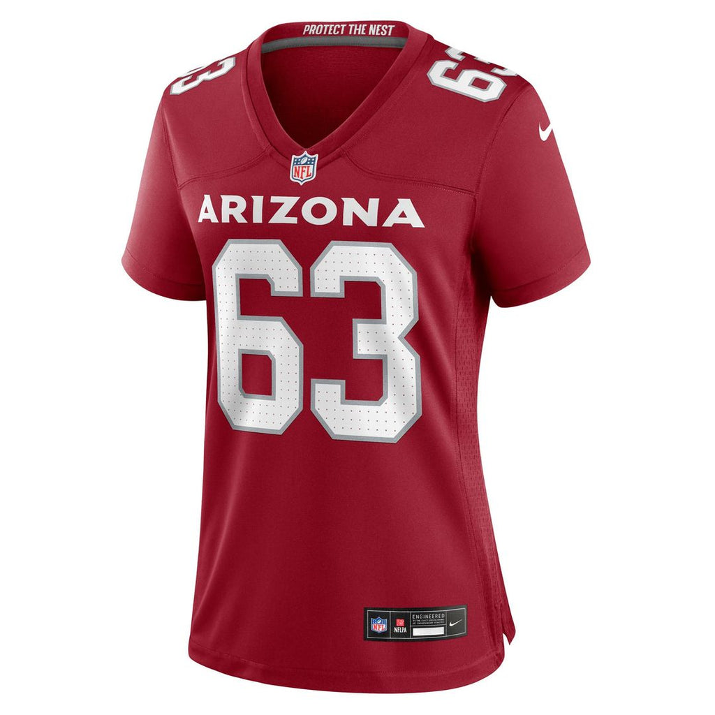 Vershon Lee Arizona Cardinals Women's Team Game Jersey - Cardinal