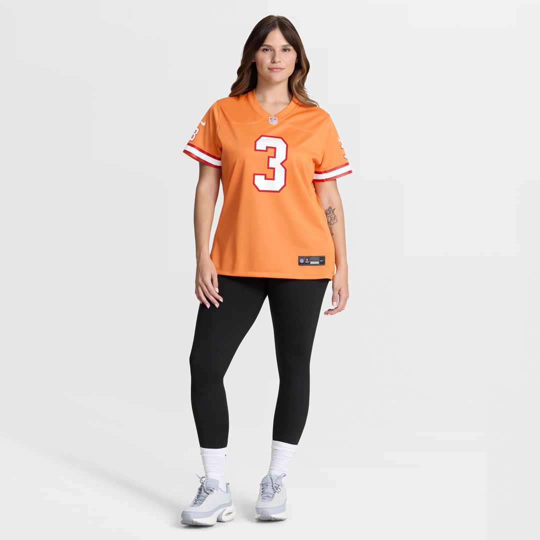 Rueben Bain Jr. Tampa Bay Buccaneers Women's Alternate Game Jersey - Creamsicle