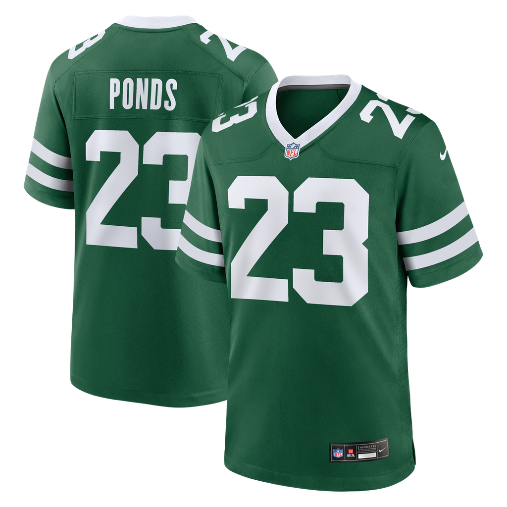 D'Angelo Ponds New York Jets Game Jersey - Legacy Green