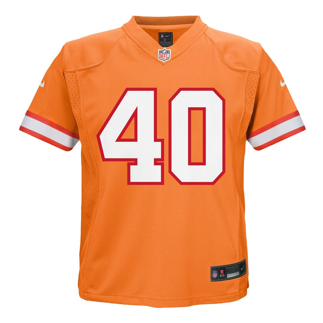 Mike Alstott Tampa Bay Buccaneers Infant Alternate Player Game Jersey - Orange