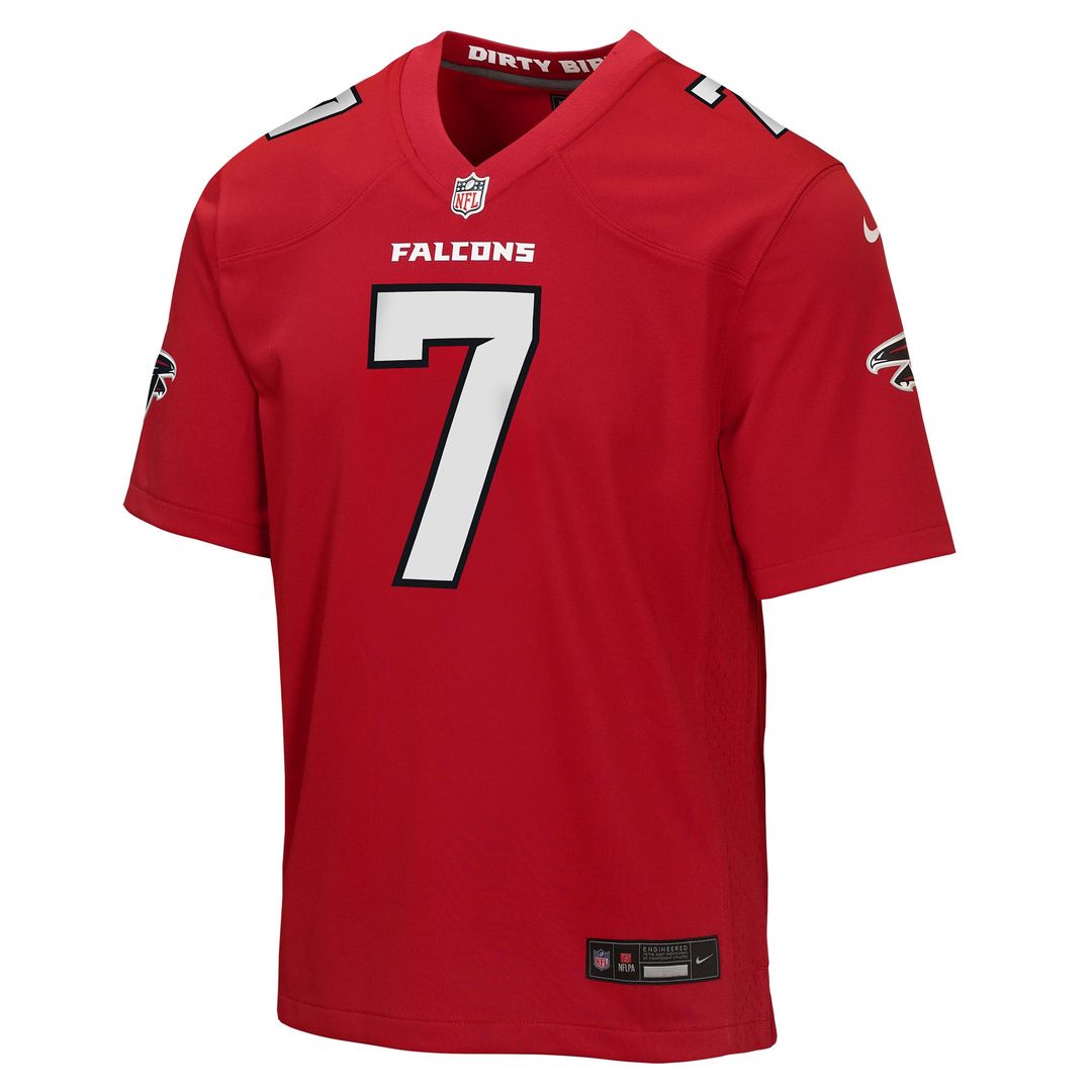 Bijan Robinson Atlanta Falcons Youth Game Jersey - Red