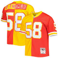 Derrick Thomas Kansas City Chiefs 1994 Split Legacy Replica Jersey - Red/Gold