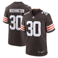 Zion Washington Cleveland Browns Team Game Jersey - Brown