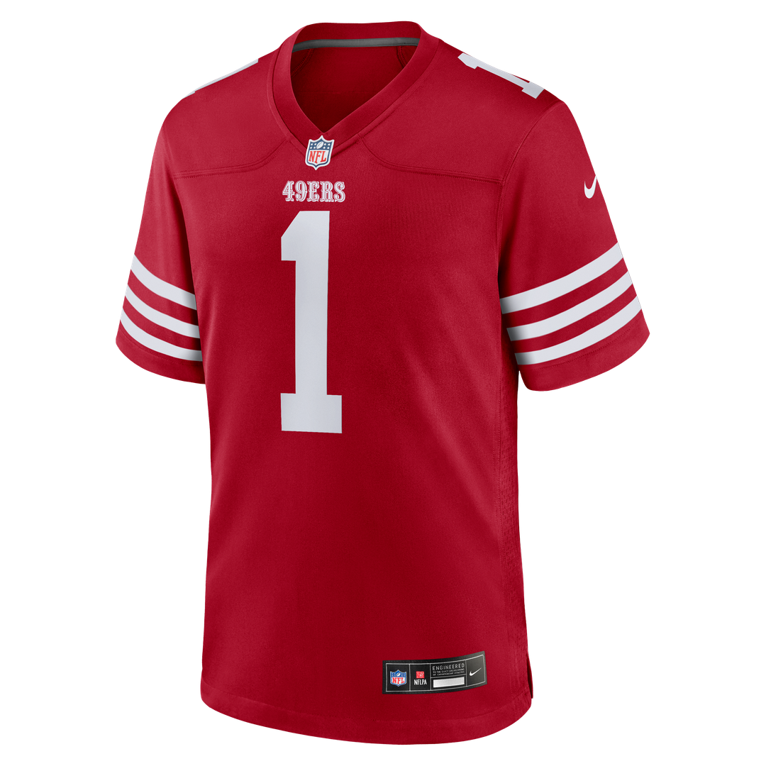 Ricky Pearsall San Francisco 49ers Team Game Jersey - Scarlet