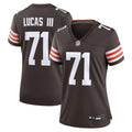 Cornelius Lucas Cleveland Browns Women's Team Game Jersey - Brown