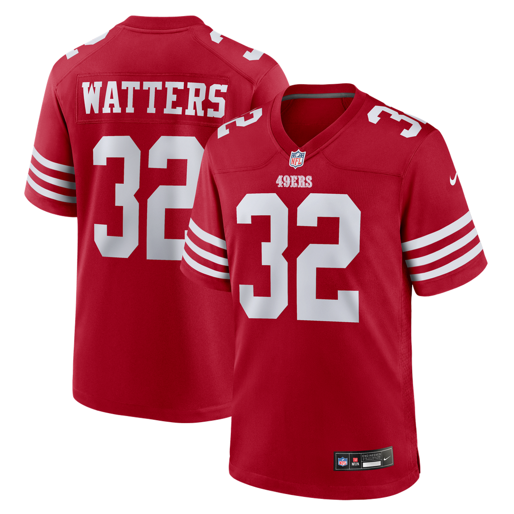 Ricky Watters San Francisco 49ers Retired Player Game Jersey - Scarlet