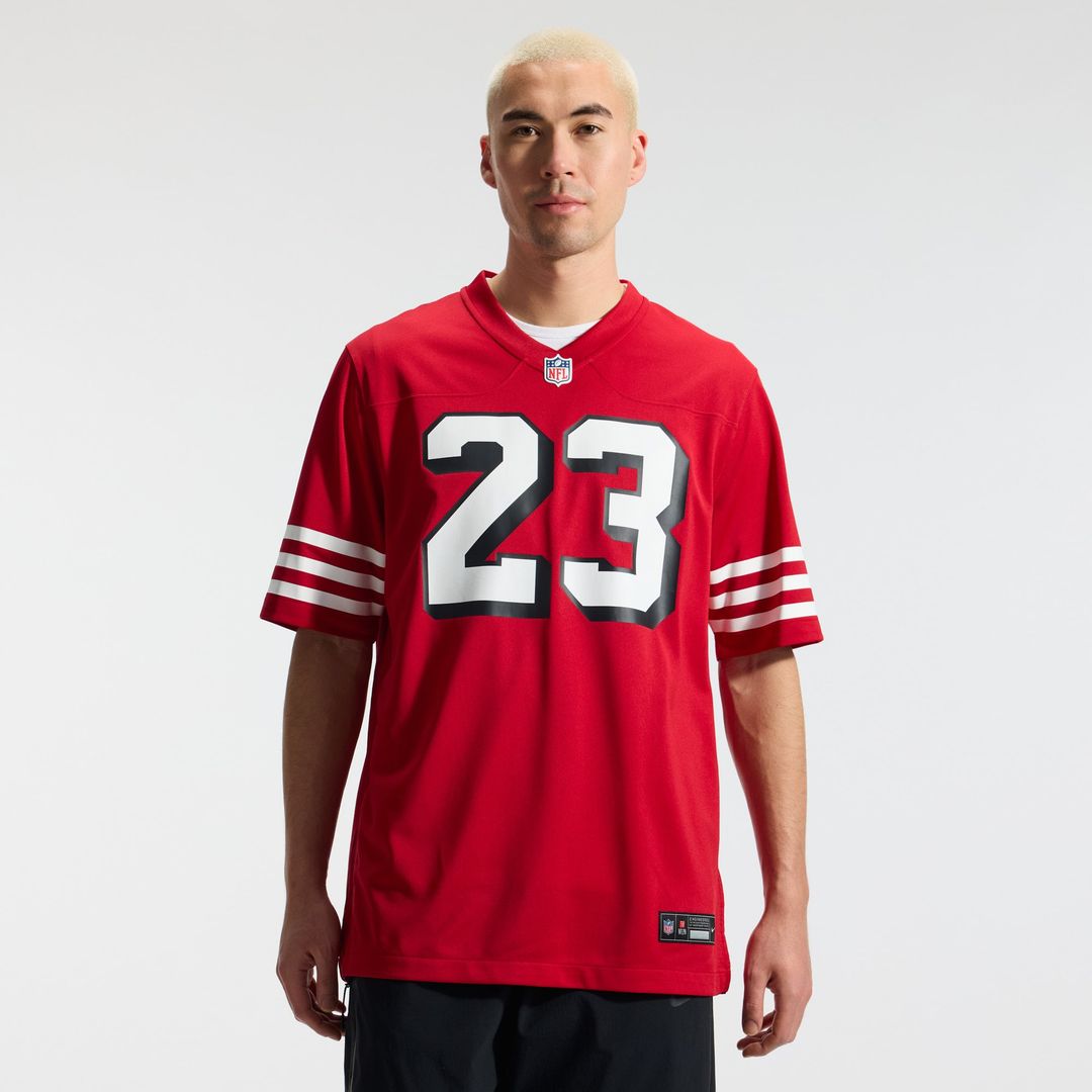 Christian McCaffrey San Francisco 49ers Alternate Game Player Jersey - Scarlet