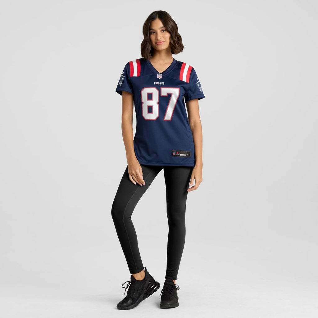 Ben Coates New England Patriots Women's Game Retired Player Jersey - Navy
