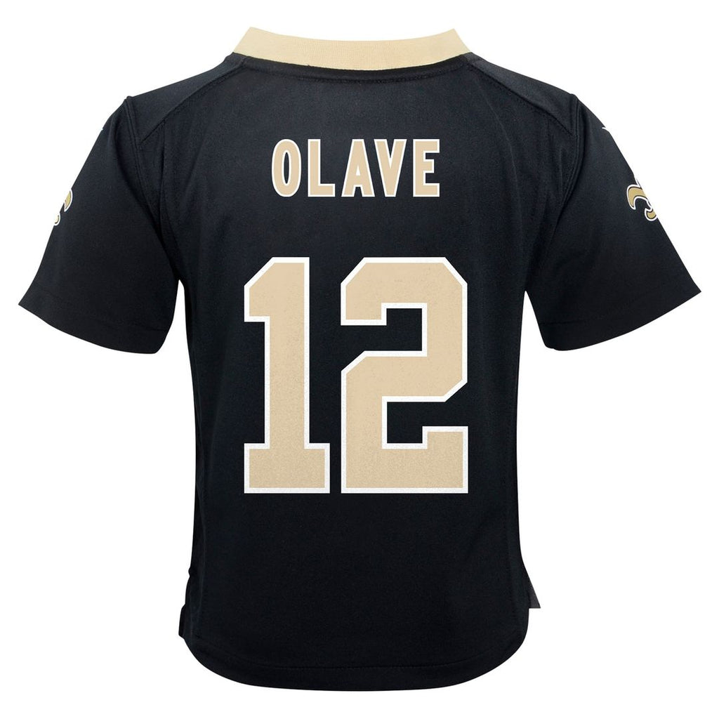 Chris Olave New Orleans Saints Toddler Game Jersey - Black