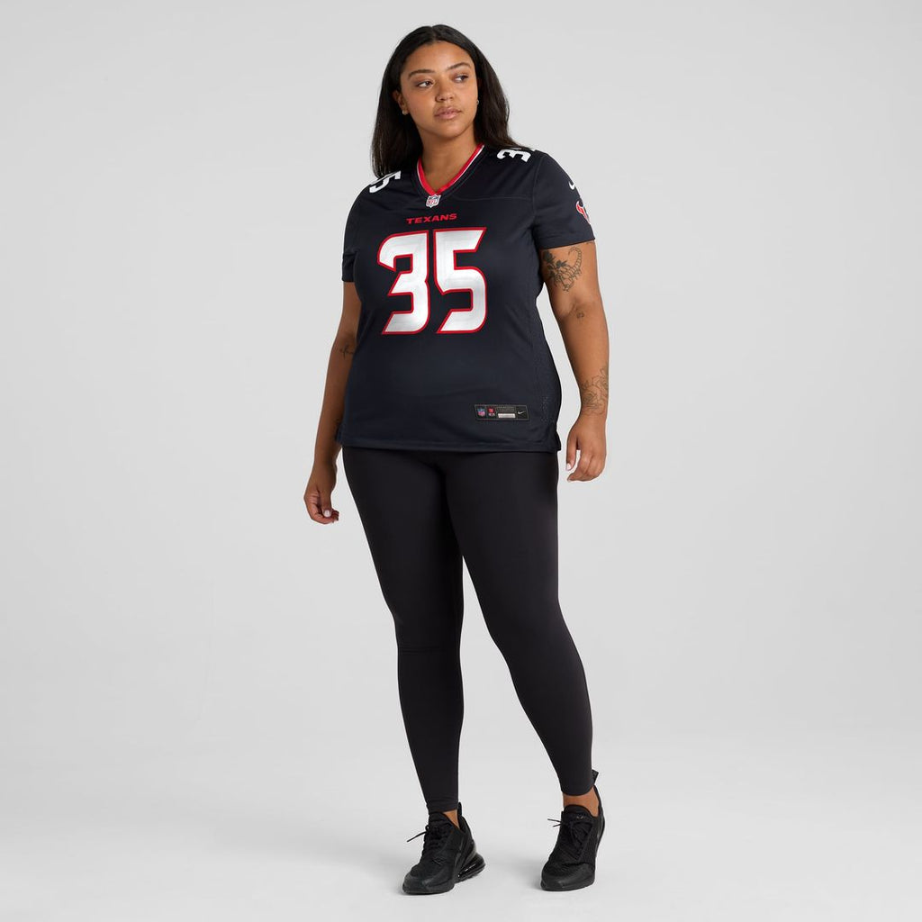 Jake Hansen Houston Texans Women's Team Game Jersey - Navy