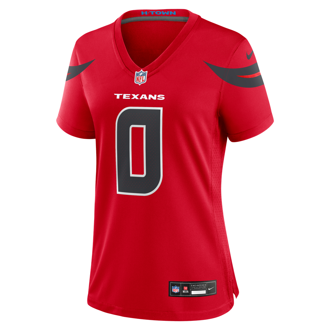 Azeez Al - Shaair Houston Texans Women's Alternate Game Jersey - Red