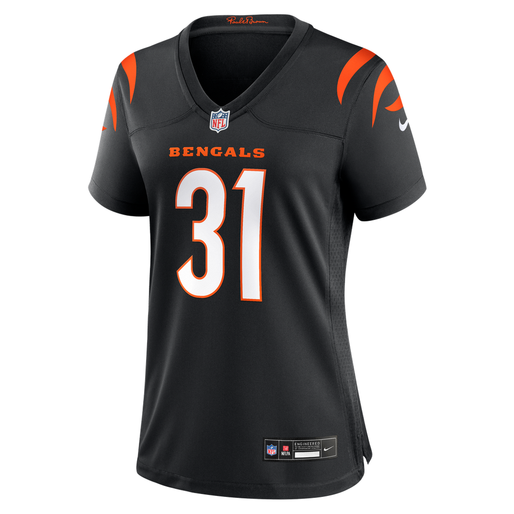 Kentrel Bullock Cincinnati Bengals Women's Team Game Jersey - Black