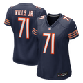 Jedrick Wills Jr. Chicago Bears Women's Team Game Jersey - Navy