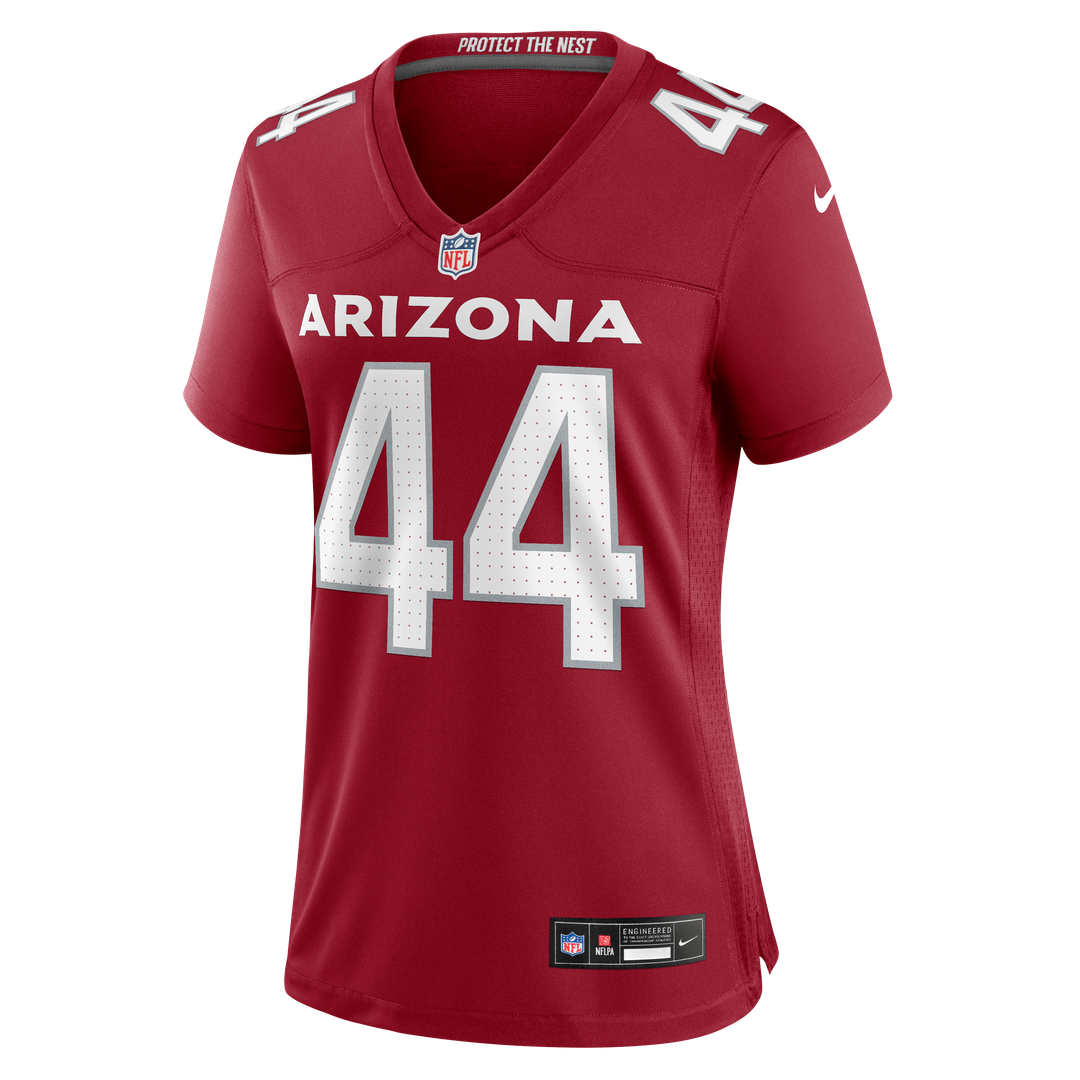 Shawn Bowman Arizona Cardinals Women's Team Game Jersey - Cardinal