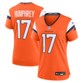Lil'Jordan Humphrey Denver Broncos Women's Team Game Jersey - Orange
