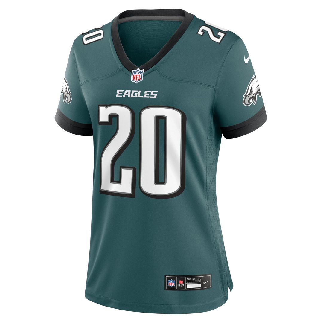 Brian Dawkins Philadelphia Eagles Women's Alternate Game Jersey - Black