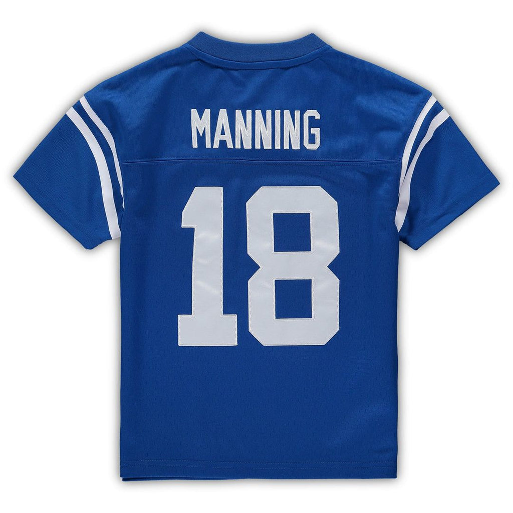 Peyton Manning Indianapolis Colts Male Preschool Retired Legacy Jersey - Royal