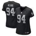 Christian Wilkins Las Vegas Raiders Women's Team Game Jersey - Black