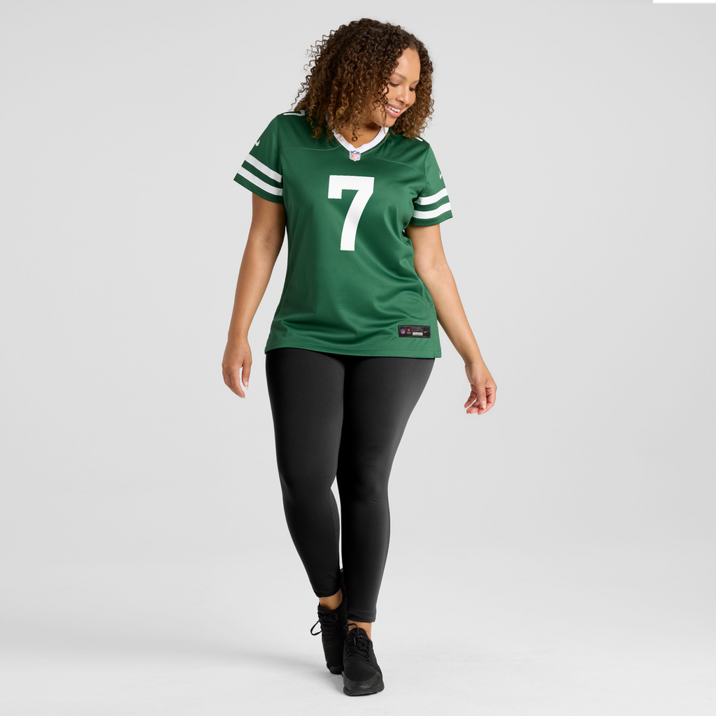 Geno Smith New York Jets Women's Game Jersey - Legacy Green