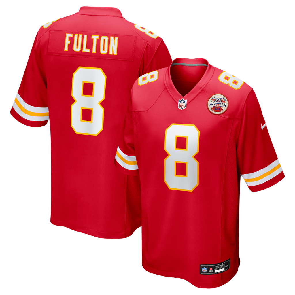 Kristian Fulton Kansas City Chiefs Team Game Jersey - Red