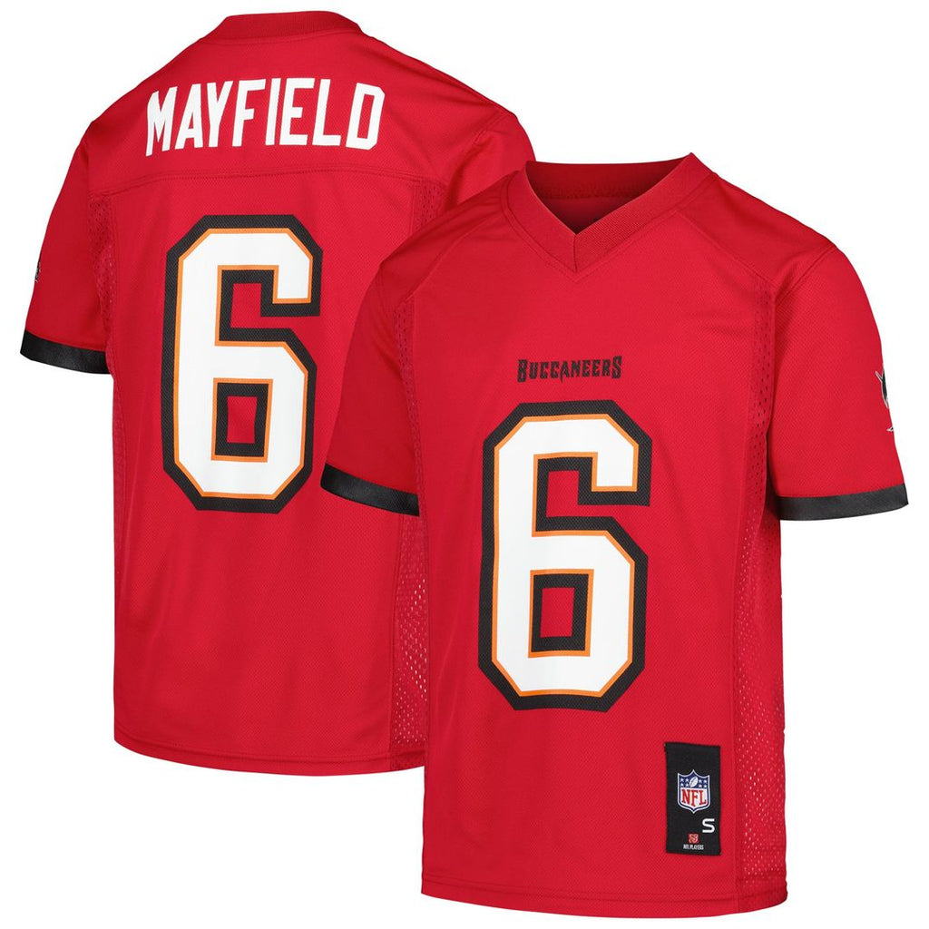 Baker Mayfield Tampa Bay Buccaneers Youth Replica Jersey - Red
