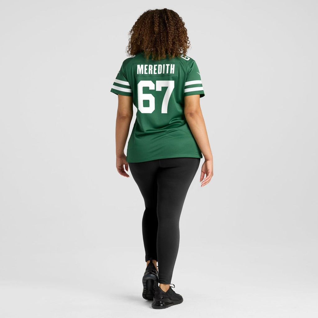 Jordan Meredith New York Jets Women's Team Game Jersey - Legacy Green