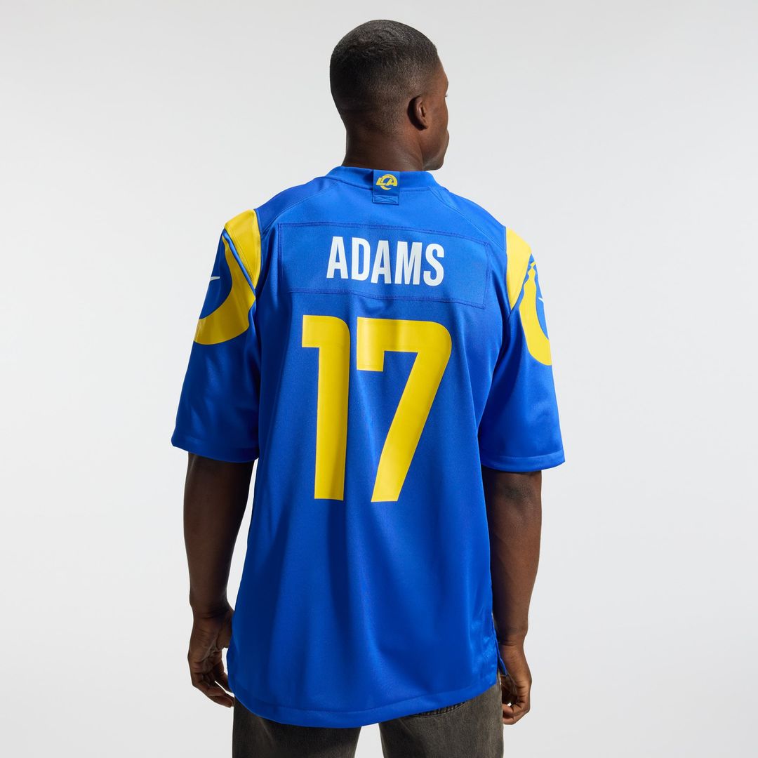 Davante Adams Los Angeles Rams Team Game Player Jersey - Royal