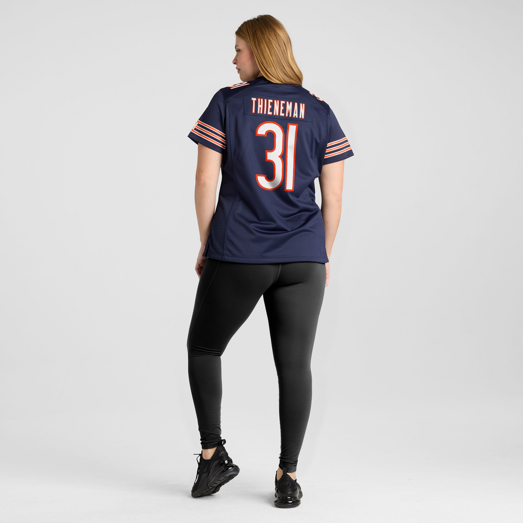 Dillon Thieneman Chicago Bears Women's Team Game Jersey - Navy